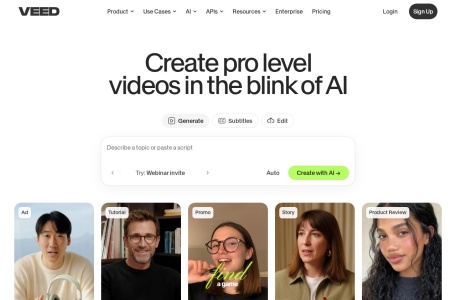 Veed AI Voice Generator